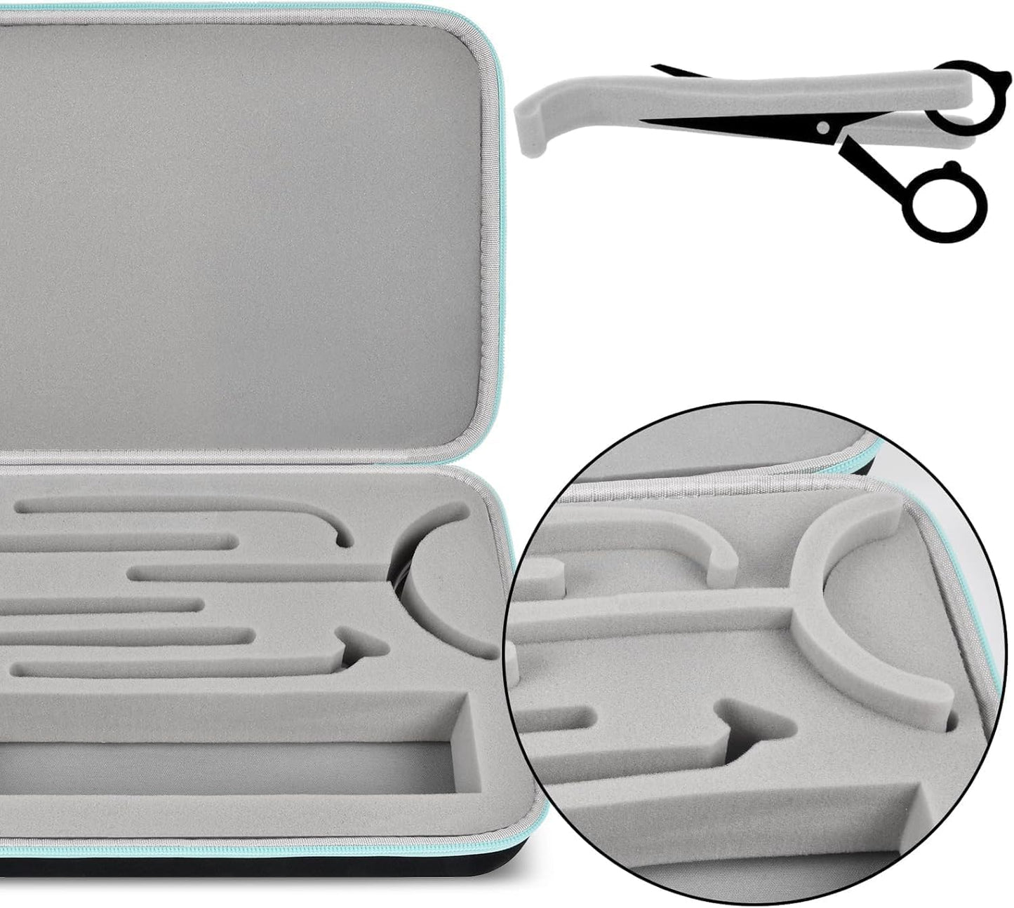 GWCASE Case Compatible with NuDerma/for Houzzi/for UUPAS/for DARSONVAL/for TUMAKOU/for NewWay High Frequency Wand - Portable Handheld Professional Skin Machine (Only Box)