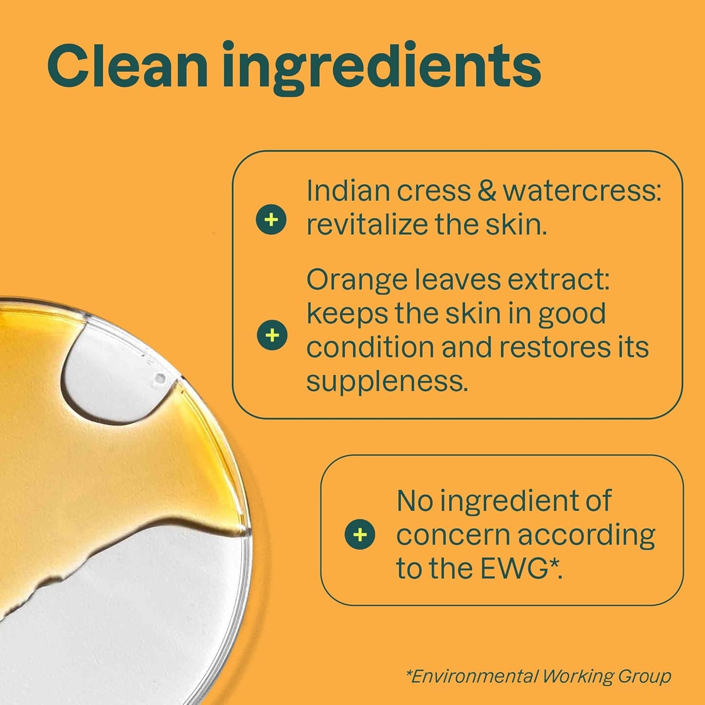 ATTITUDE Hand Cream, EWG Verified, Plant and Mineral-Based, Vegan Personal Care Products, Orange Leaves, 2.5 Fl Oz