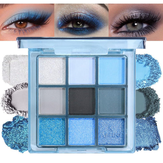 9 Color Eyeshadow Palette Makeup, Neutral Nude Matte Eye shadow & Shimmer Eyeshadow,Long Lasting Waterproof Eye shadow Makeup Palette for Women 02#