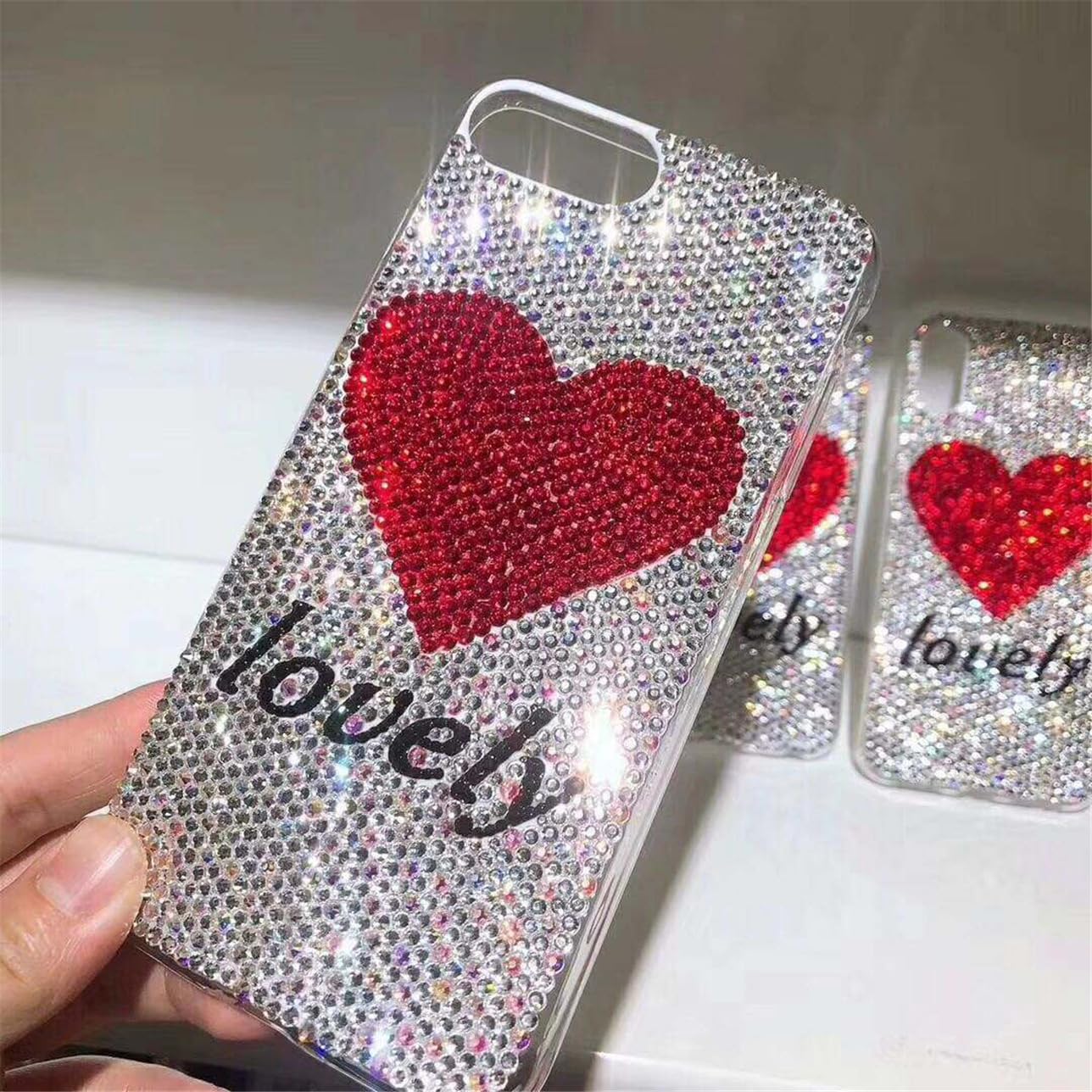 4500 Pcs SS6 2mm AB Flatback Rhinestones for Nails Art Crafts Glitter Round Shine Gems Crystals DIY Clothes Shoes （Dark RoseRed AB）