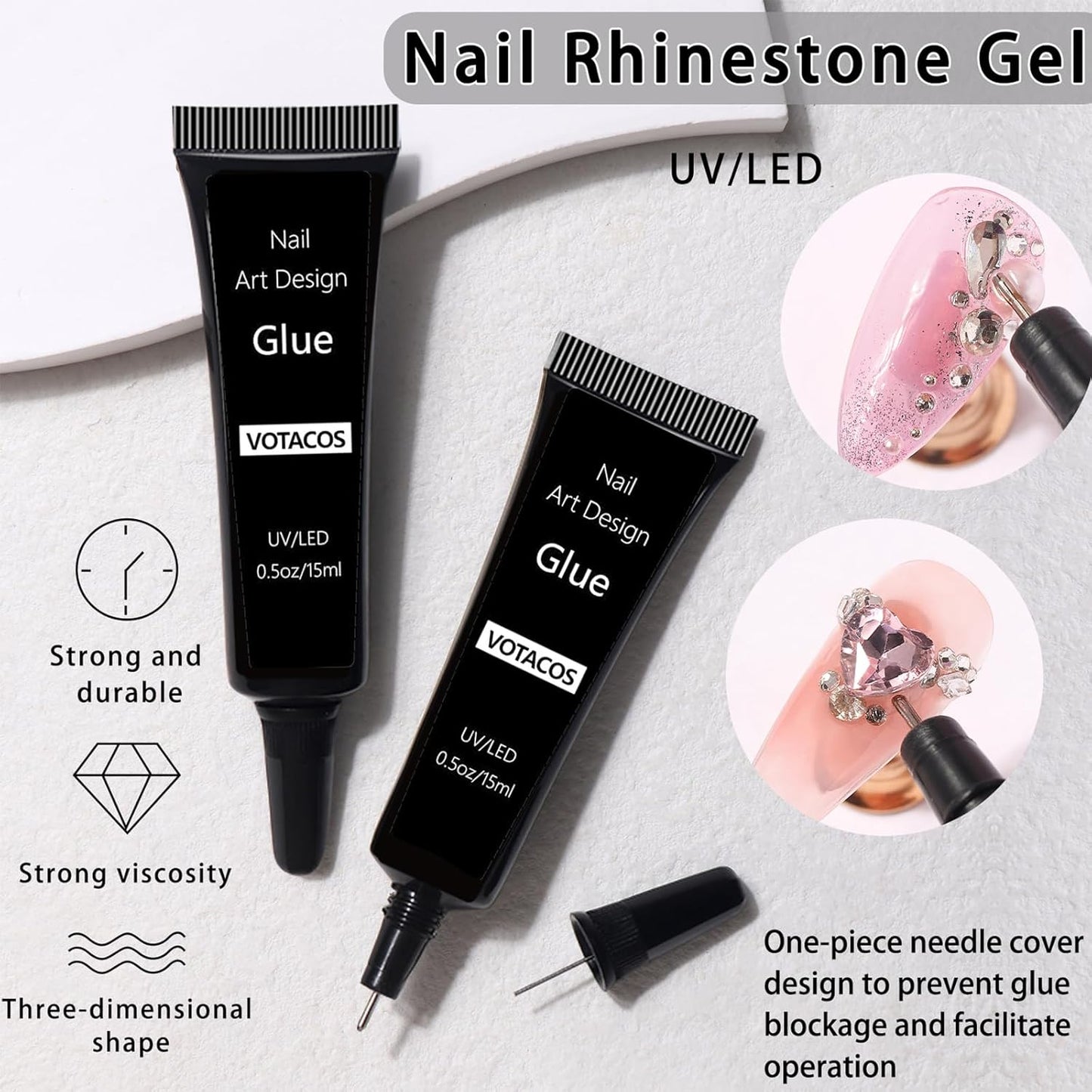 Nail Art Pearls with Glue Gel Flatback Pearls White Bow Nail Charms Heart Butterfly Nails Gems Pearls Accessories for Women Nails Design Decoration