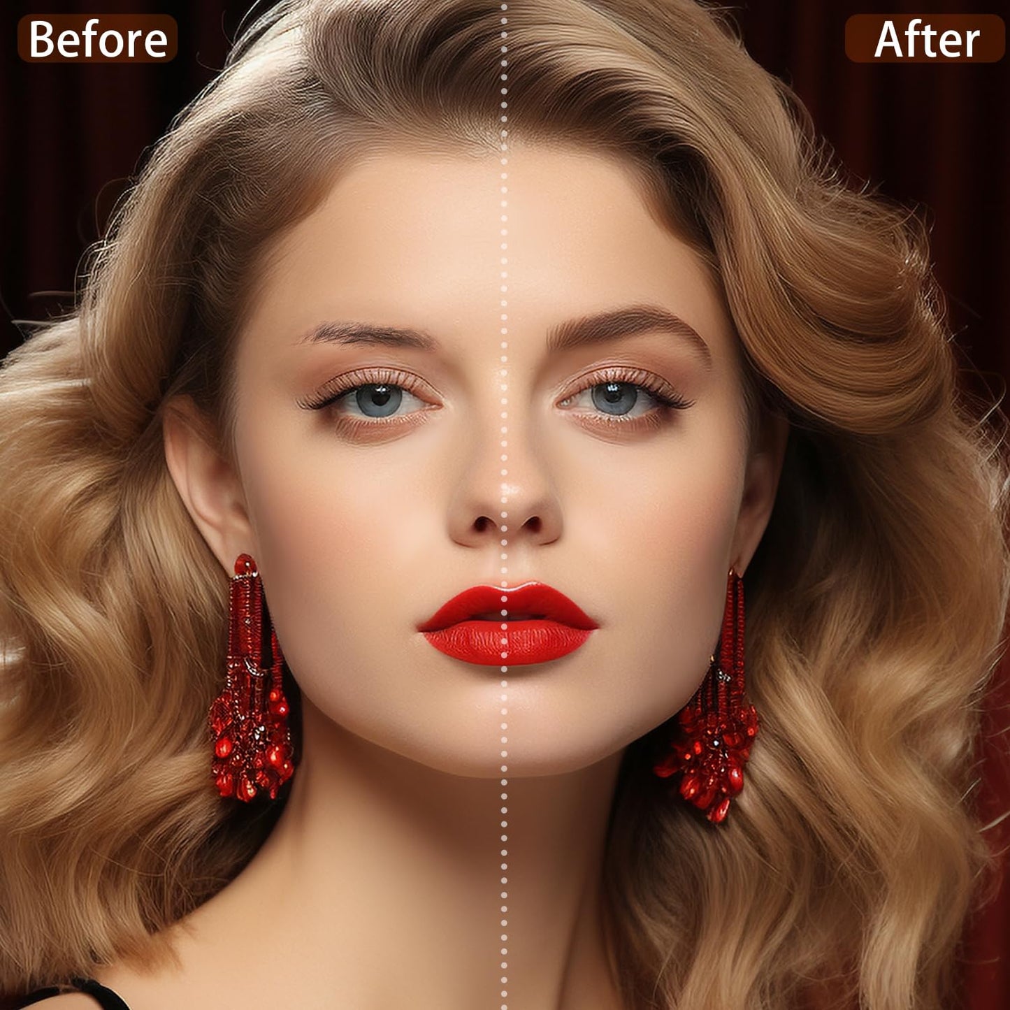 Eyebrow Pencil,2-in-1 Waterproof Eyebrow Pen with 4 Tip Brow Pen and Ultra-Precise Brow Pencil,with Dual-ended Eyebrow Brush,Eyebrow Makeup for Natural Looking Eyebrows - Blonde