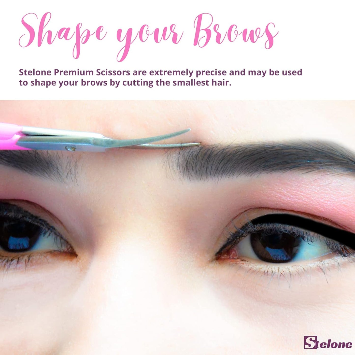 Cuticle Scissors Extra Fine Curved - Stainless Steel Professional Manicure Scissors Curved Finely Pointed & Thin Build - Perfect for Dry Skin, Frayed Tissue, & Tiny Hangnails