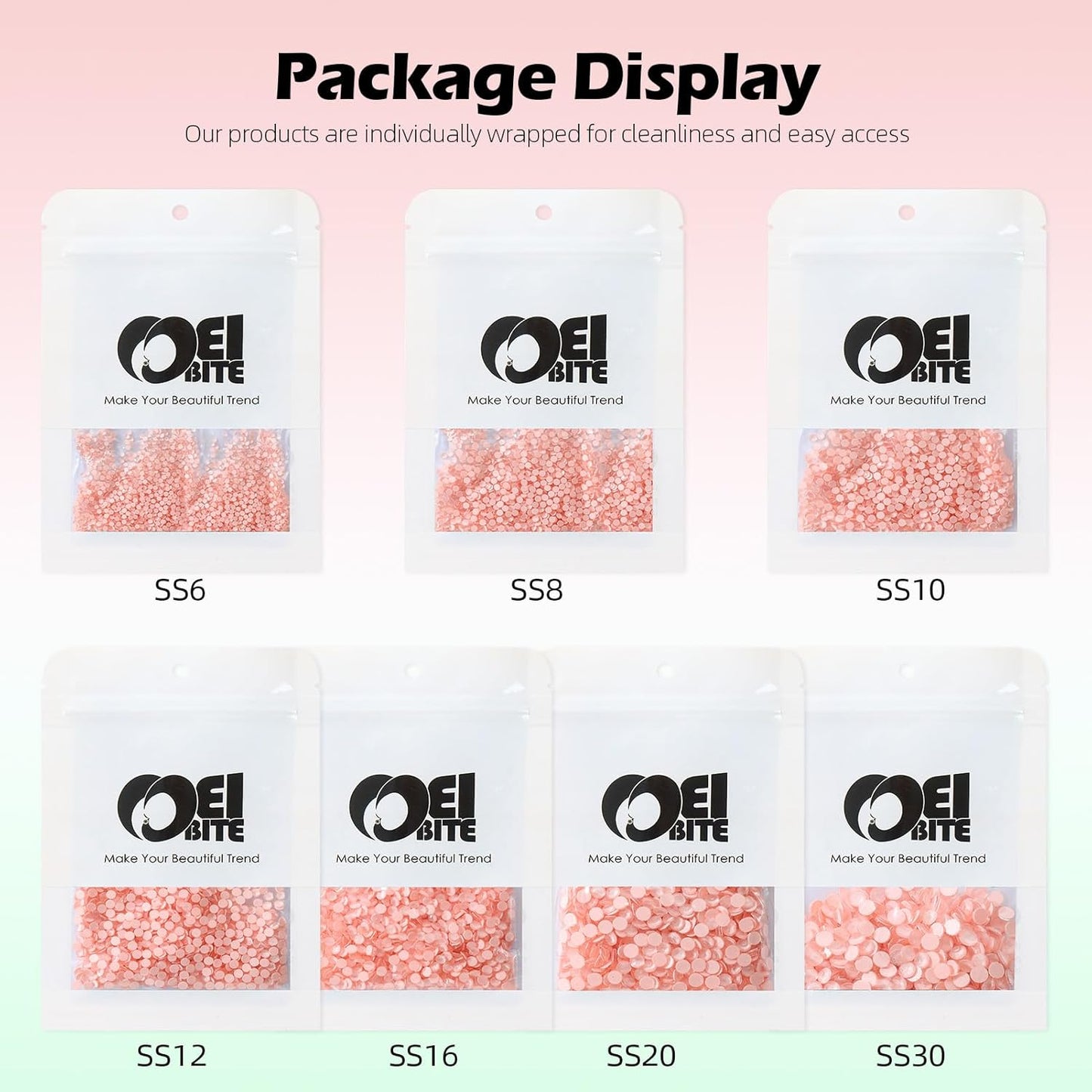 Mocha Lt.red Flatback Rhinestones, Glass Rhinestones for Nail Art and Craft, Glue Fix, Loose Crystal Gemstones(Mocha Lt.red, SS30, 288pcs, 6.4-6.6mm)