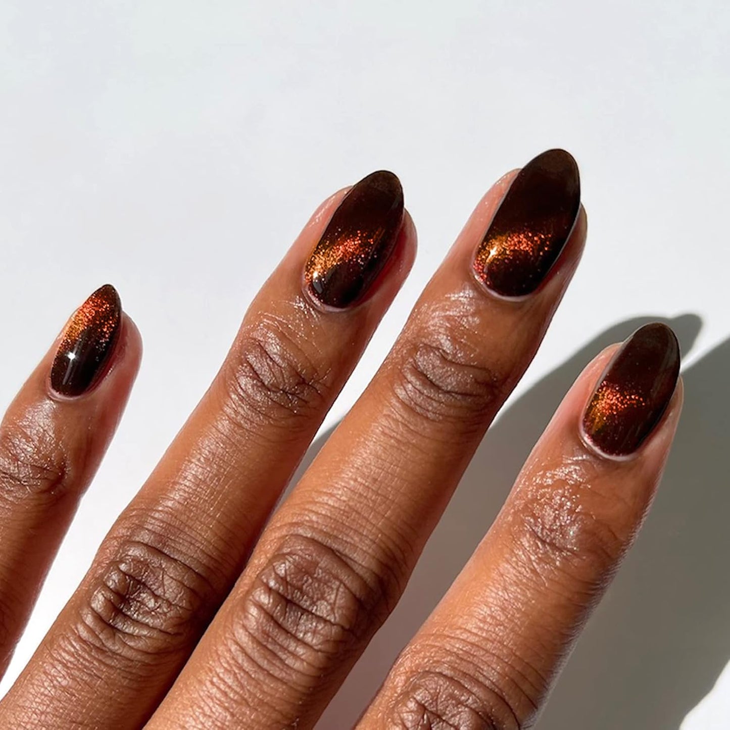 Cirque Colors Eye of the Beholder - Dark Brown Magnetic Multichrome Nail Polish - 0.37 Fl Oz (11 mL) - Vegan & Cruelty-Free