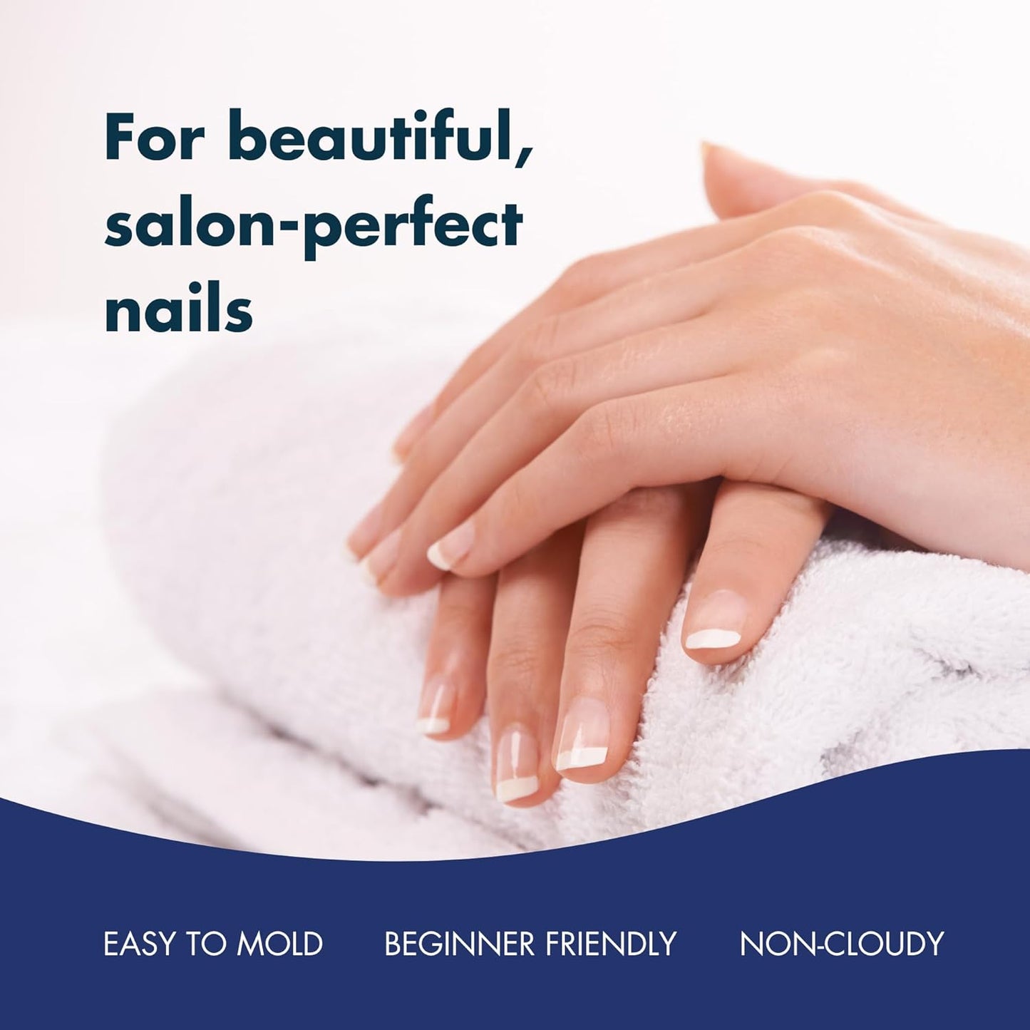 Acrylic Nail Powder, 2oz Natural Pink Acrylic Powder Dip for Nails, Mixed Powder Clear and Pink Blend, Long Lasting Salon Quality, Bubble Free Professional Nail Powder for Manicure Nail Art