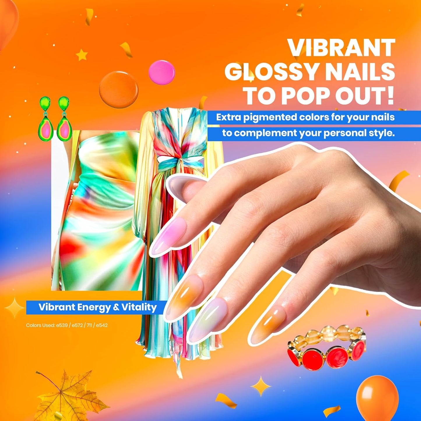 beetles Gel Polish 44pcs Fall Gel Nail Polish Set 36 Colors Brown Burgundy Red Blue Purple Orange Green Black Nude White with Base Coat Glossy Matte Glitter Top Coat Gifts for Women Colorful Muse