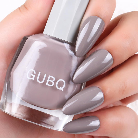 Major Dijit Quick Dry Nail Polish 12ml/0.41fl oz Gray Regular Nail Lacquer Fast Drying & Long Lasting Nail Polish Nail Art Effect for Nail Salon