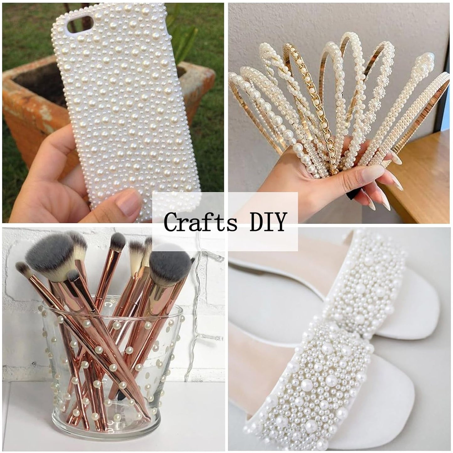 Nail Art Rhinestones with Pearls Flatback Pearls Nail Charms Luxurious Supplies Accessories Gold Silver Gems Jewelry Decorations for Women Manicure Design