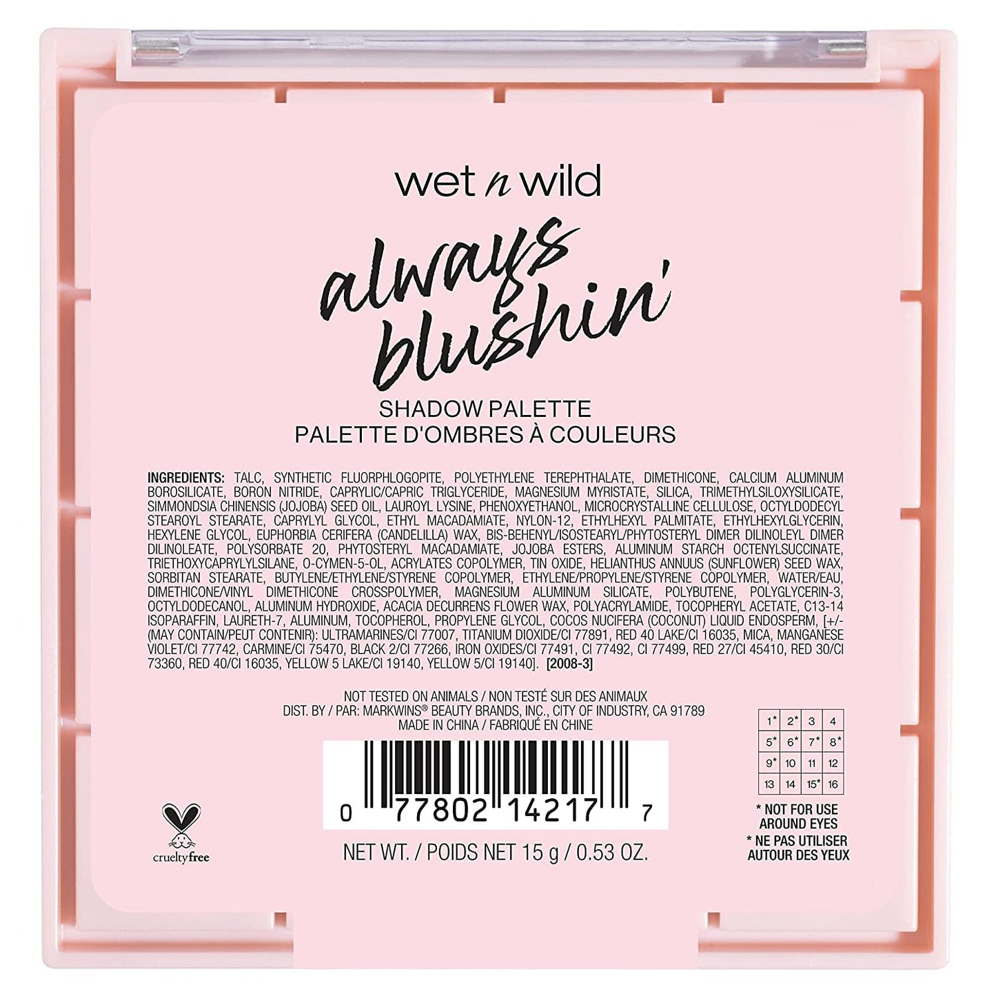 wet n wild Always Blushin' Palette Always Blushin' 1114217