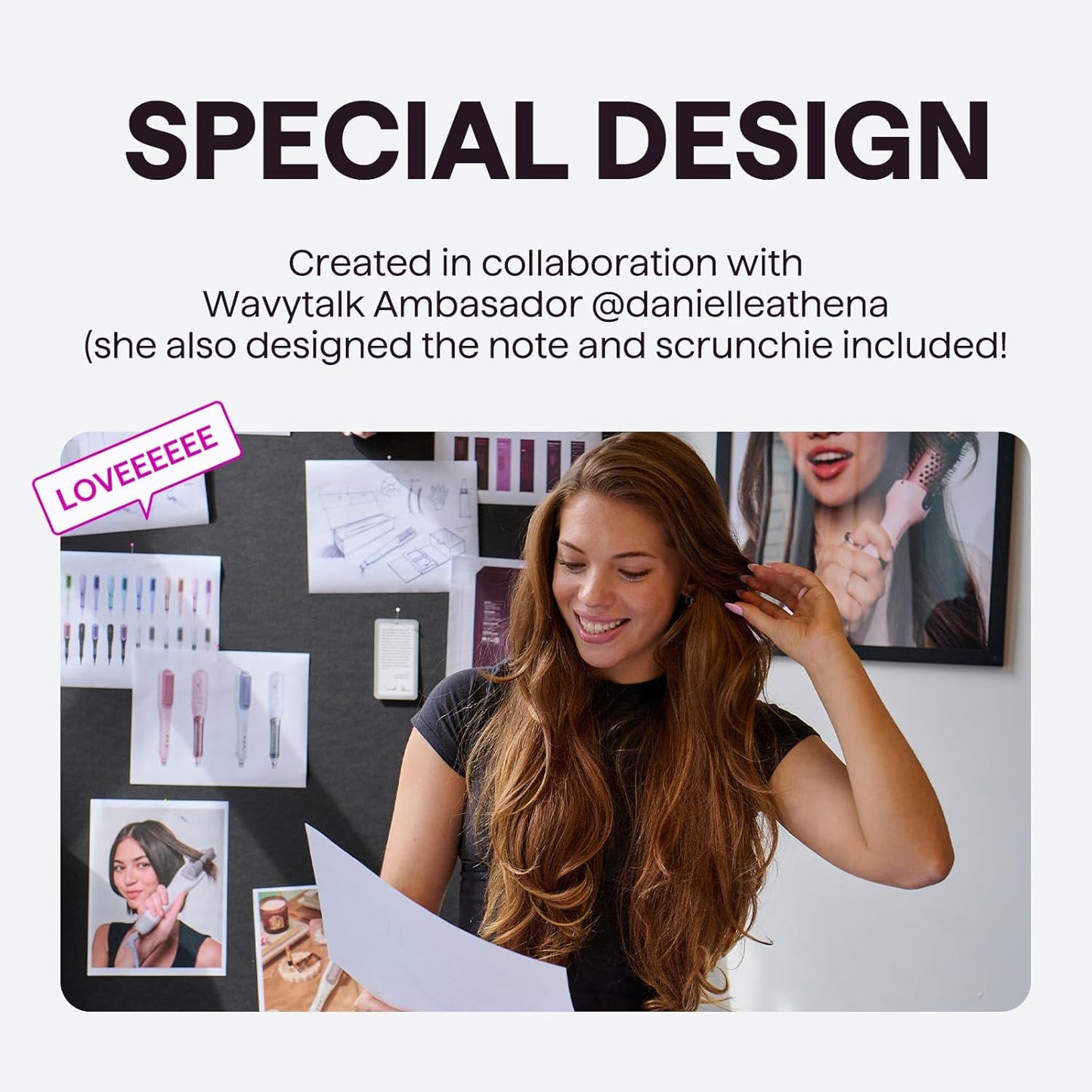 Wavytalk Pro Steam Hair Straightener Brush, Steamline Pro 3 in 1 Straightening Brush, Steam Reduces Damage, Nourishes Hair, and Expedites Straightening