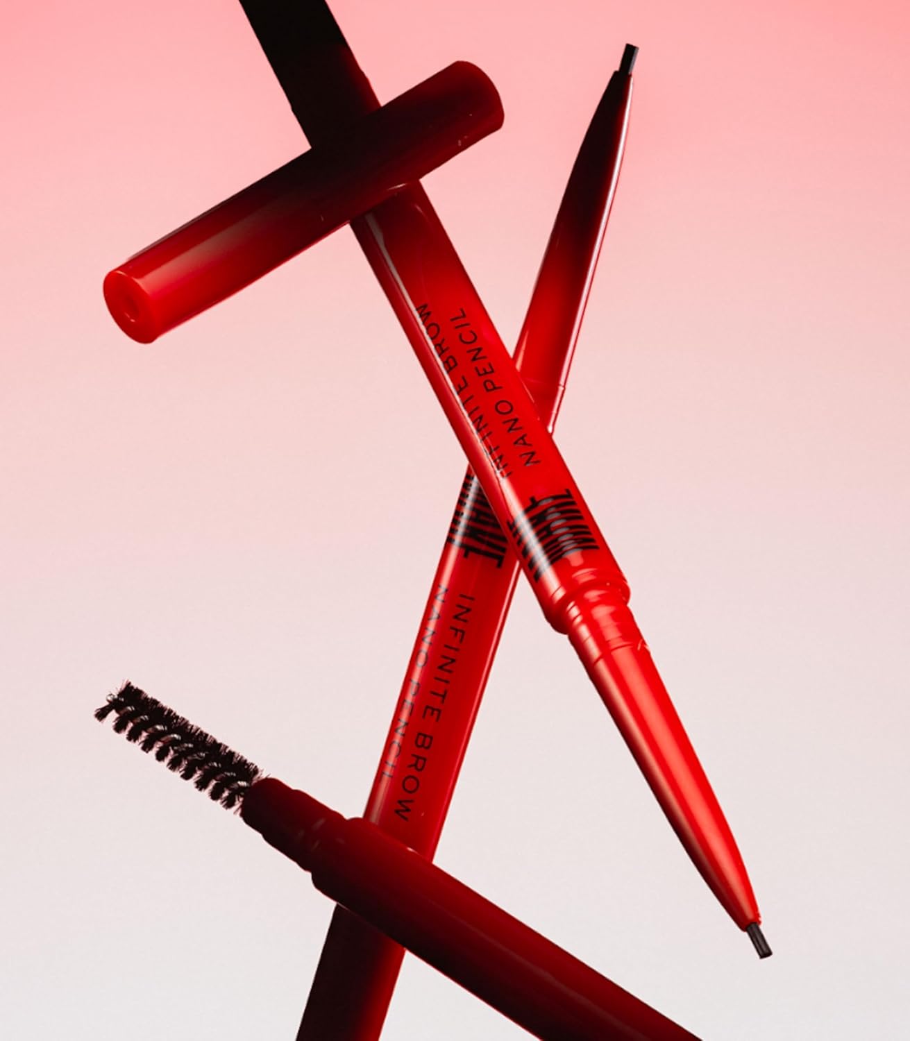 MAKE Beauty Nano Brow, Micro Eyebrow Pencil. Long-Lasting Smudgeproof Eye Brow Makeup for Hairlike Lines. Precision Liner for Natural-Looking Eyebrows - Shade, Soft Black