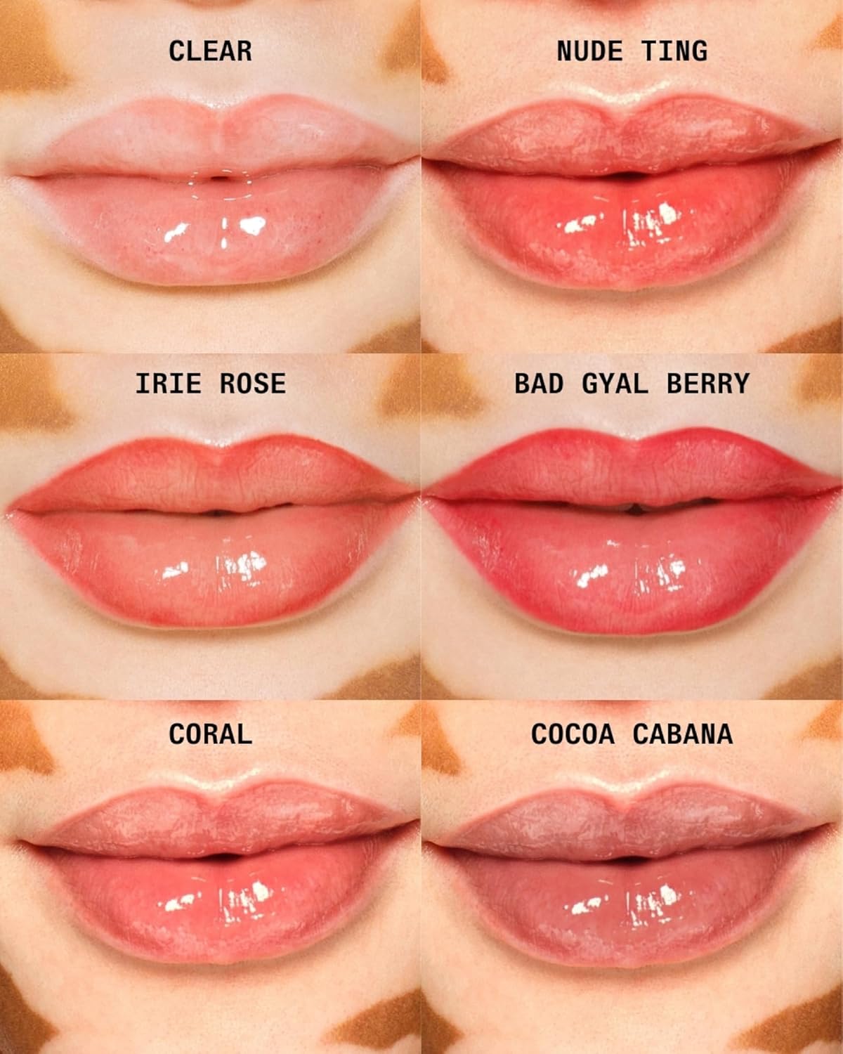 Cay Skin Isle Lip Balm SPF 30 – High Shine, Hydrating + Sheer Lip Gloss in Vanilla Brown Sugar Flavor – Formulated with Natural Ingredients for All Skin Tones – 3-Pack, Clear, 1.05 oz