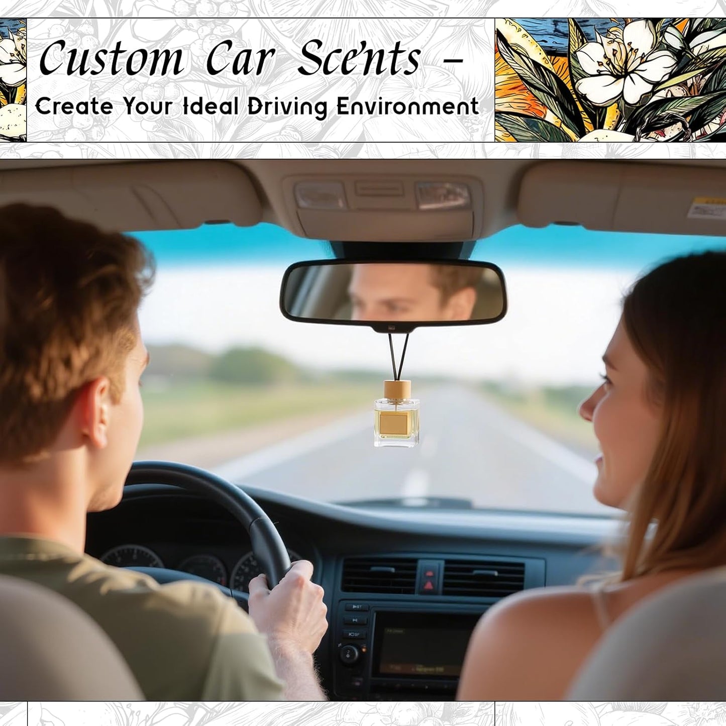 HIQILI Green Tea Spring Bloom Fragrance Oil for Diffuser, Inspired by Eliz.Ar-den Grn Tea, DIY Perfume, Candle, Soap Making, Long Lasting Uplifting & Crisp Scents - 1 Fl Oz