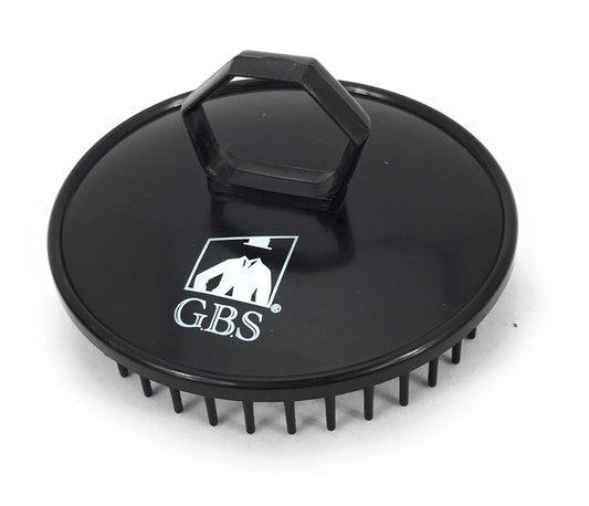 G.B.S Shower Shampoo Massage Brush No.100, Black