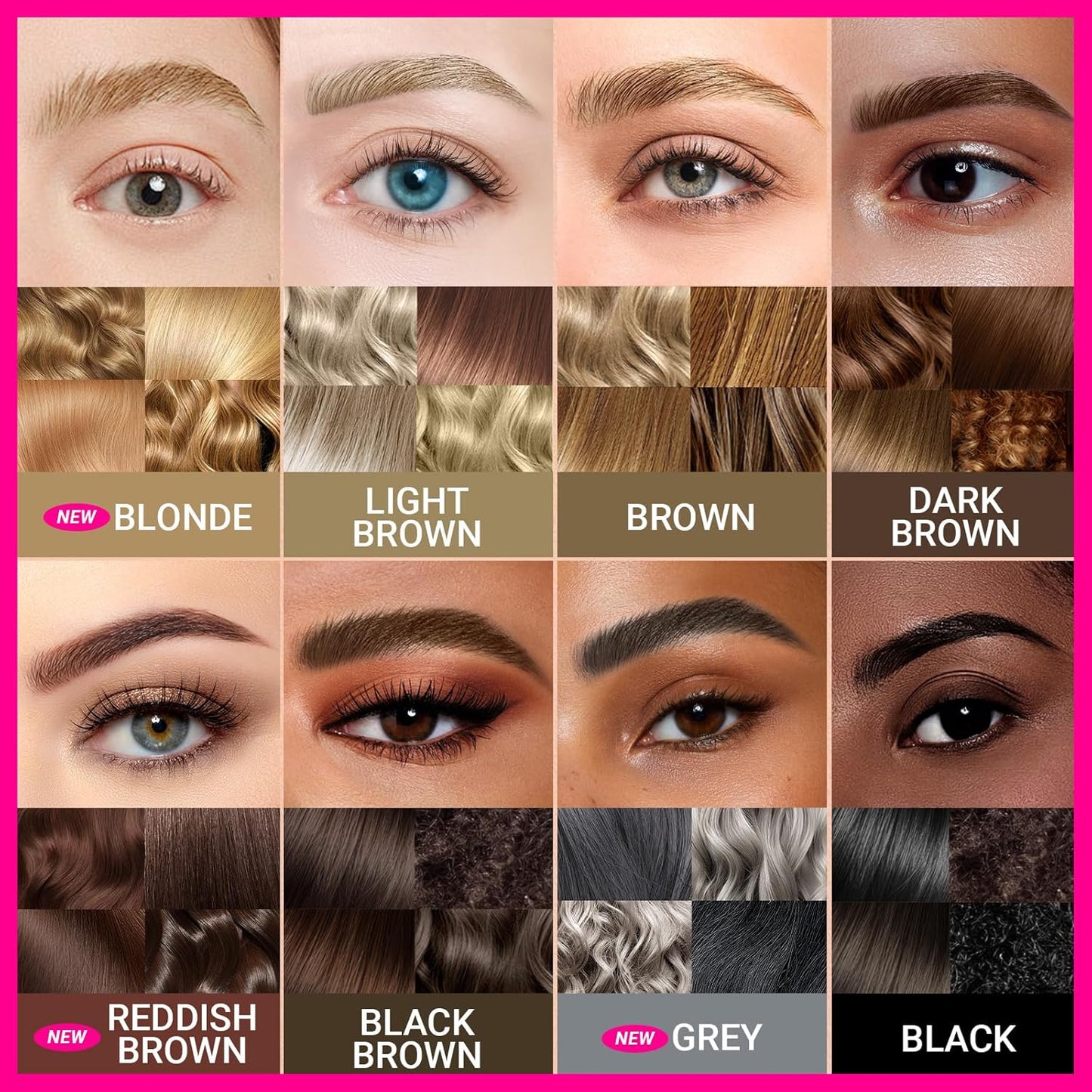 iMethod Curved Eyebrow Pen - 2-in-1 Dual-Ended Eyebrow Pencil with Curved Tip and Precise Brush-Tip, Microblading Pen for Natural Hair-Like Brows, Long Lasting, Black Brown