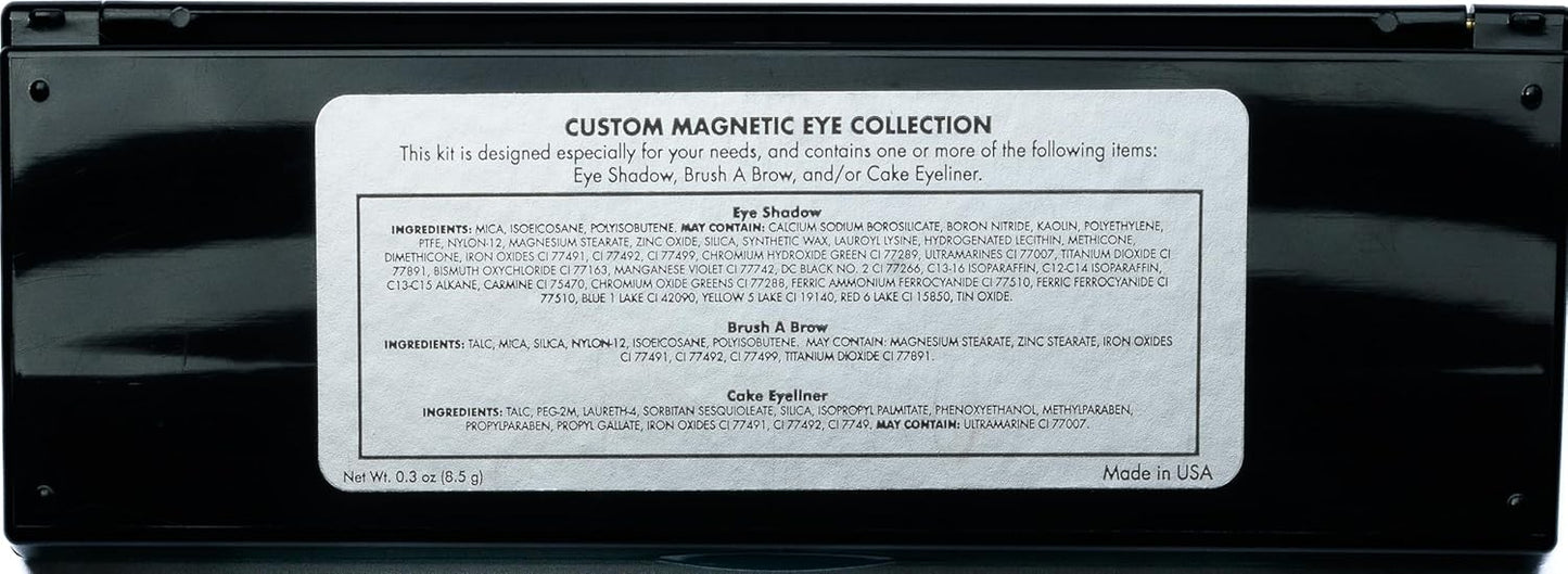 Matte Warm Tone Neutral & Shimmer Highlight Vegan Eyeshadow Palette; Talc, Paraben & Cruelty Free