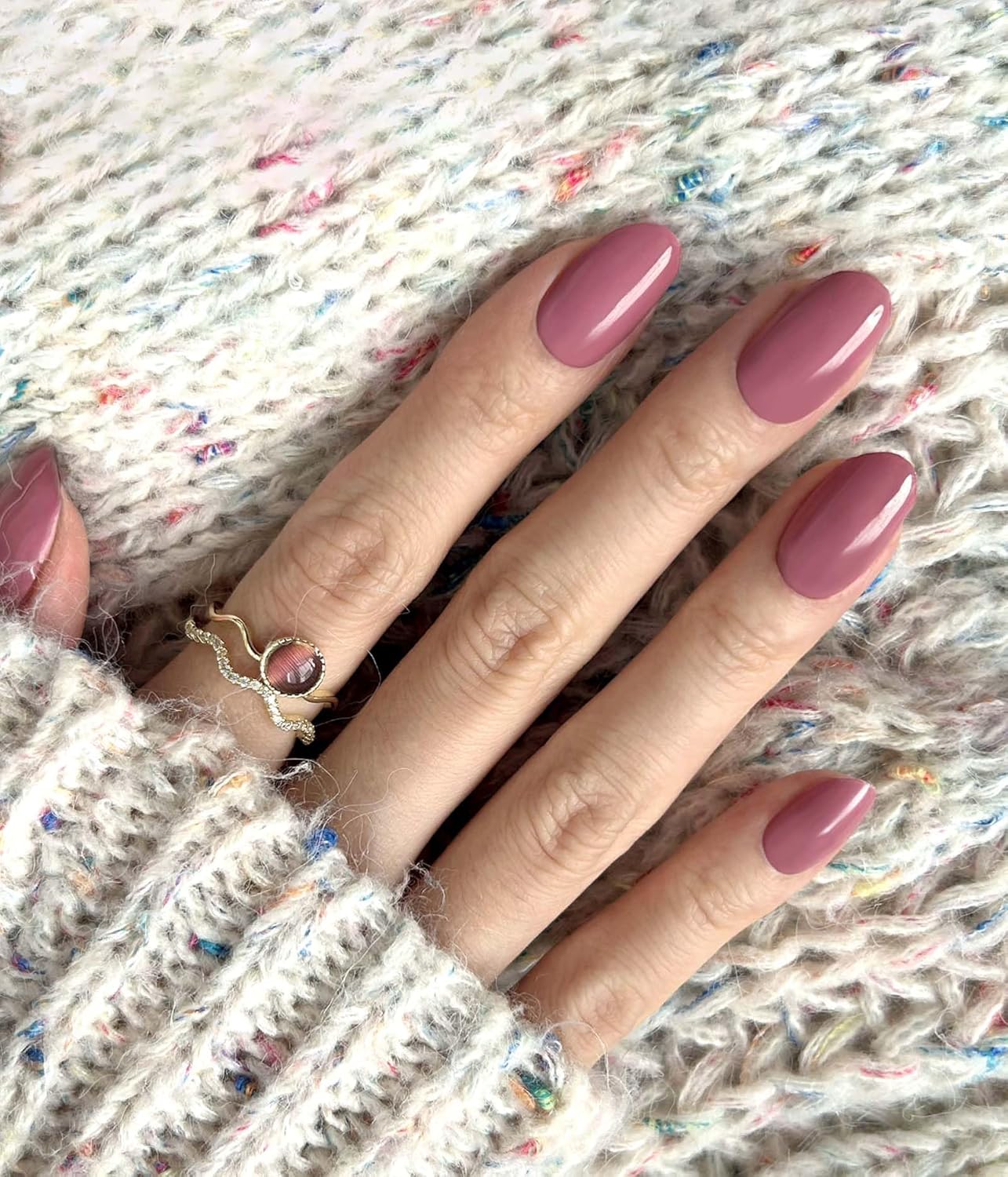 Nail Polish Strips - 22 Pcs Salon Quality Gel Nail Stickers - Long Lasting Wraps (Drama Queen Jam Pink)