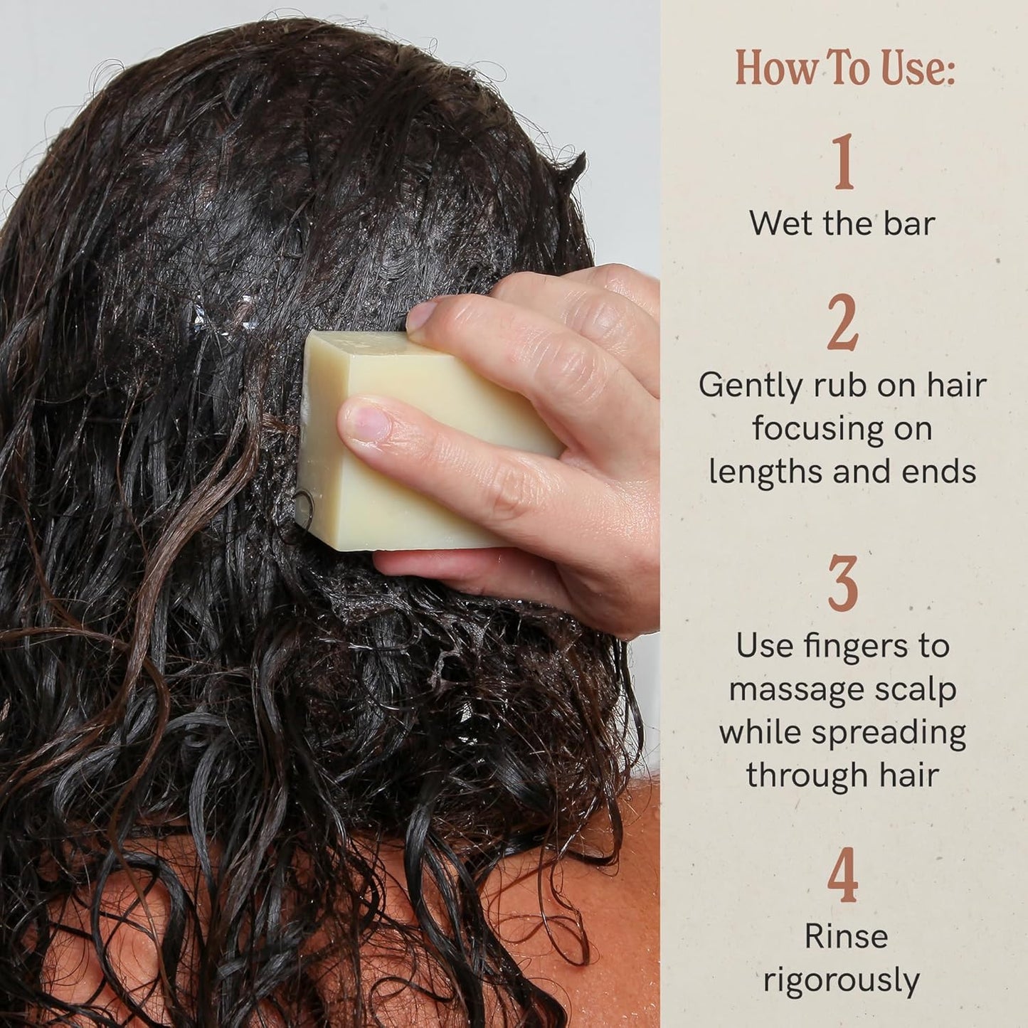 J·R·LIGGETT'S Shampoo Bar - Herbal Formula, All Natural Bar Shampoo for Hair with Coconut Oil & Castor Oil, Sulfate Free, GMO Free, Antioxidant-Rich Plant Oils, Promotes Scalp Balance, 3.5 oz - 3 Pack