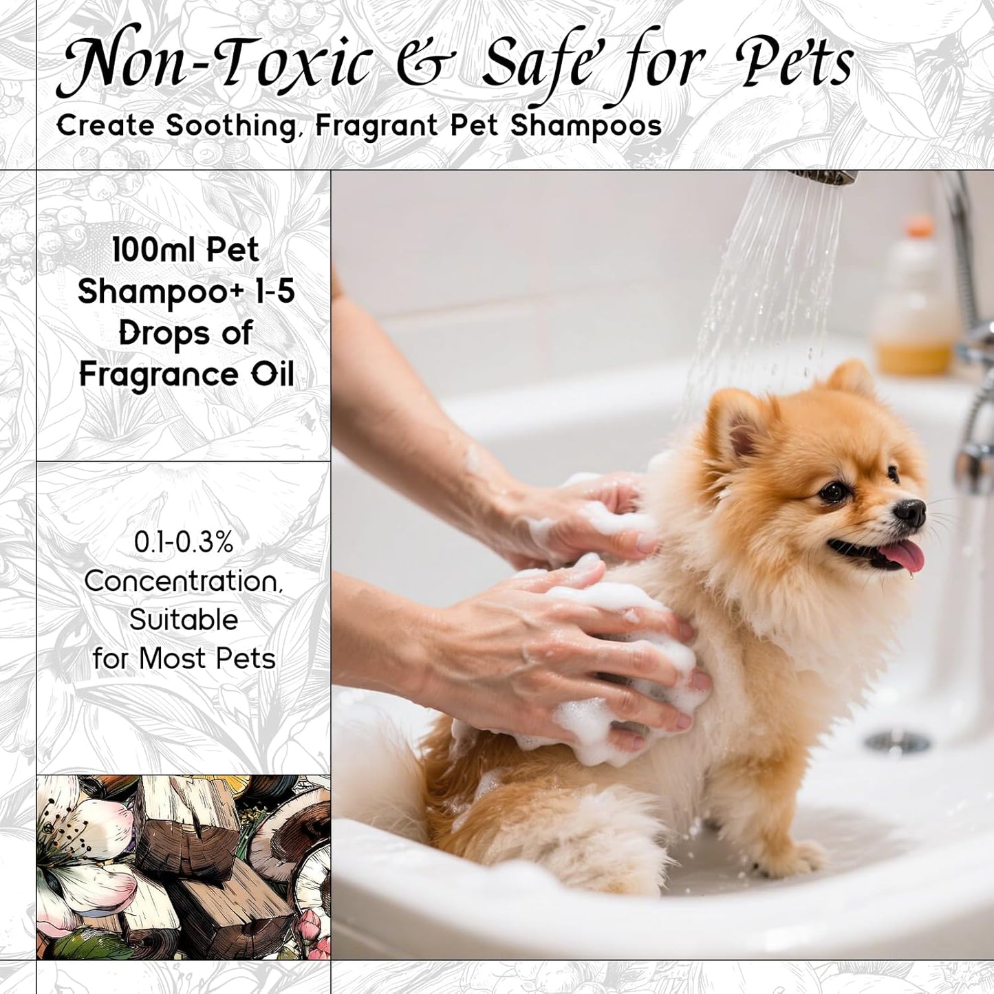 HIQILI Fatal Kiss Fragrance Oil, Tuberose & Plum Scents, for DIY Soap, Candle & Scented Sachets Making, Add to Shampoo & Laundry Detergent - 5.07 Fl Oz