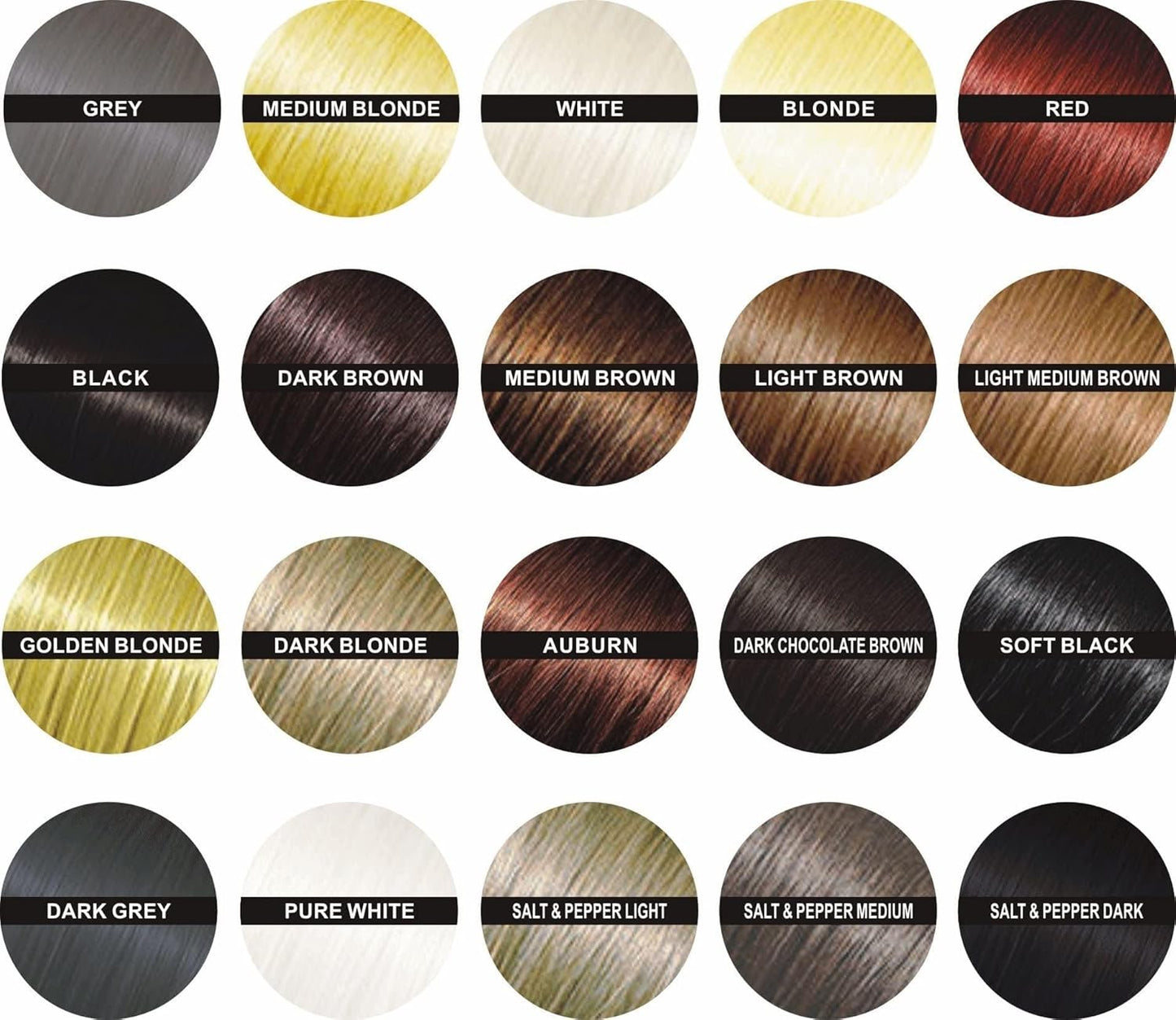 Hair Building Fibers 200 Grams 7 Oz. With Bottle By Finally Hair 50g*4 (Light Medium Brown - our lightest brown shade)