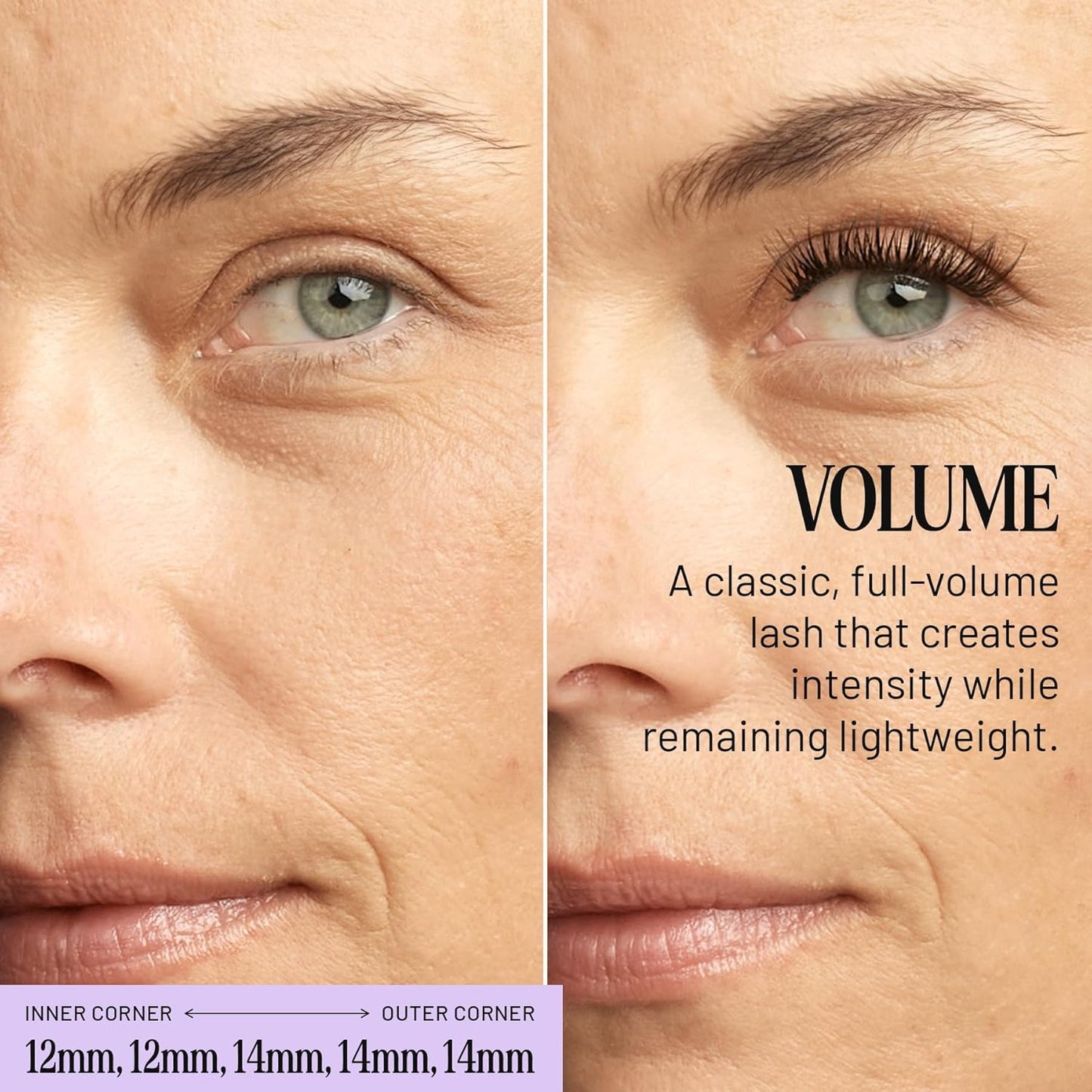 Lilac St - Volume Dramatic Faux Eyelash Clusters (14mm) - Dense & Distinctive Look - DIY Lash Extension Wisps - Lightweight & Lifelike - Lasts 10 Days - Korean Silk - Cruelty Free, Vegan - 10 Lashes