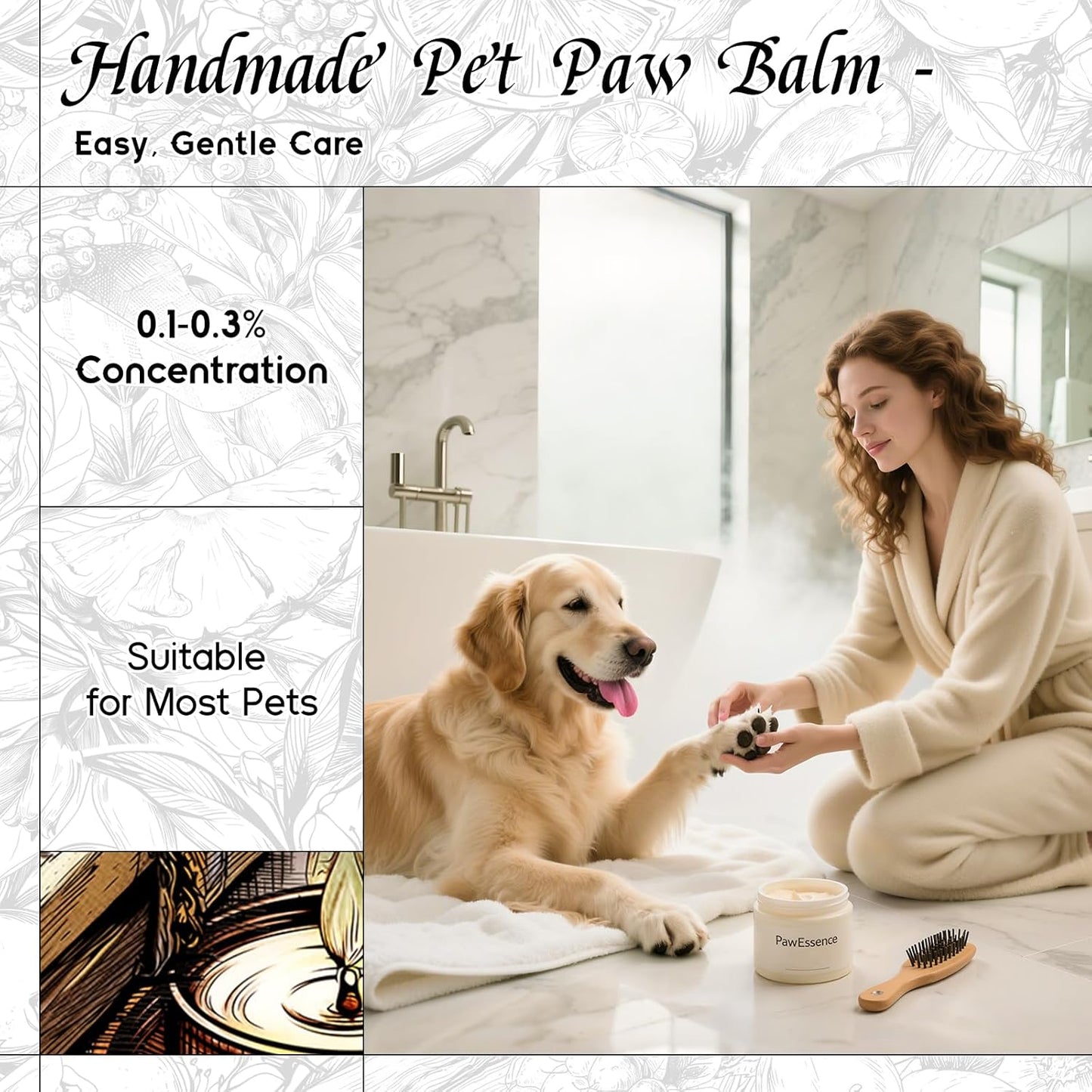 HIQILI Mimosa & Cardamom Fragrance Oil - 5.07 Fl Oz