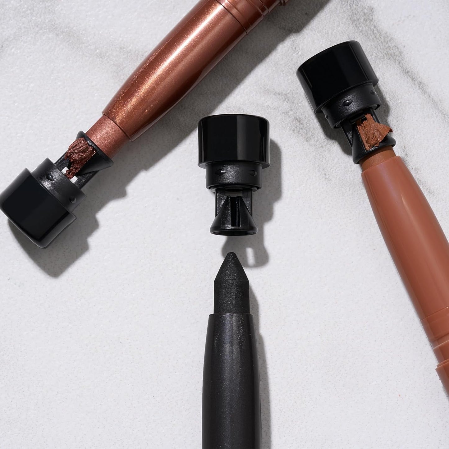 LAURA GELLER NEW YORK Kajal Longwear Kohl Eyeliner Pencil - Smoky Amethyst Kohl - Caffeine and Vitamin E - Smooth & Blendable Liner - Built-In Sharpener