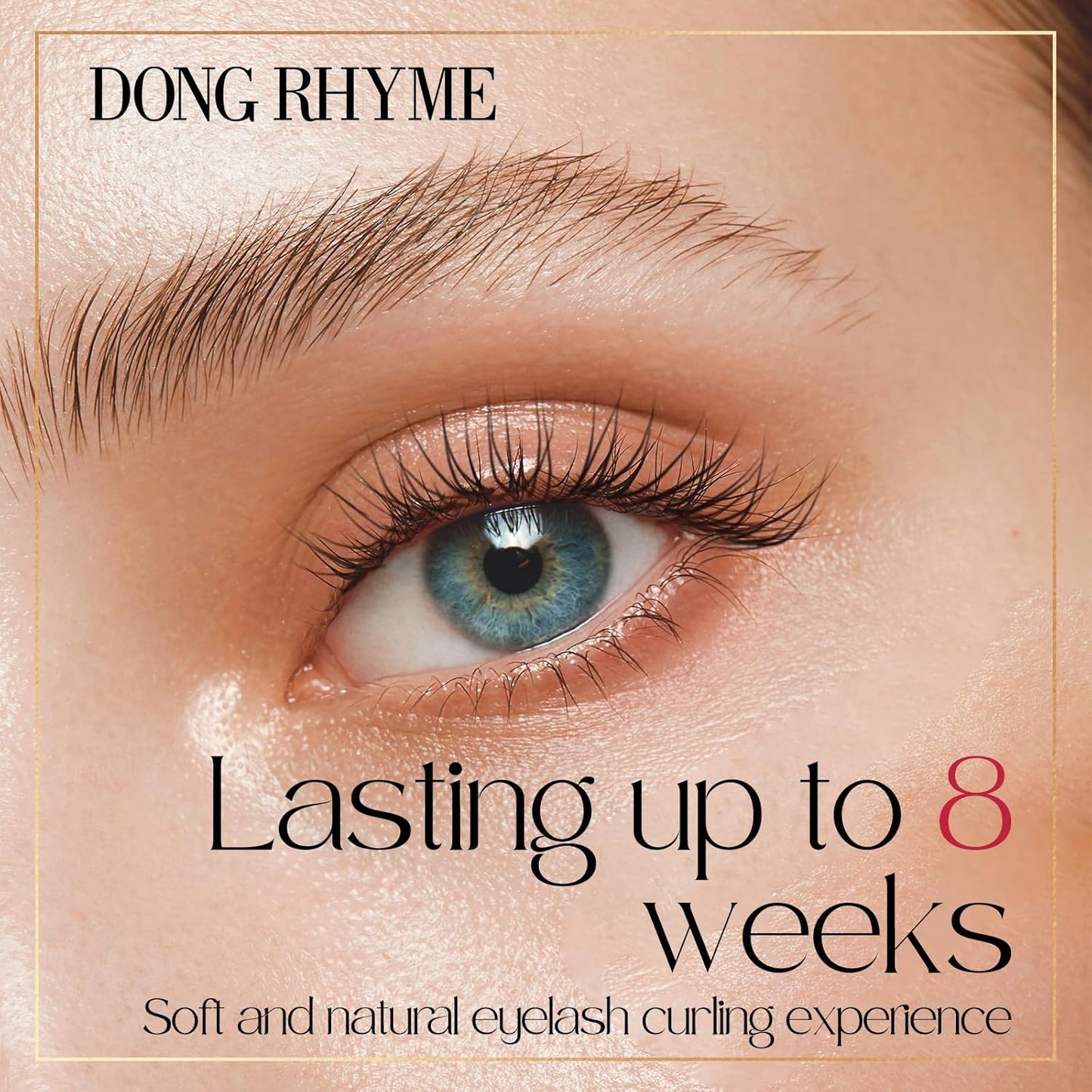 Lash Lift Kit - 2 in 1 Eyelash Perm Kit, Professional Instant Eyelash Lift Kit, Semi-Permanent Lash Curling Brow Lamination Kit, Salon Result for a Supermodel Look at Home Use by Dong Rhyme