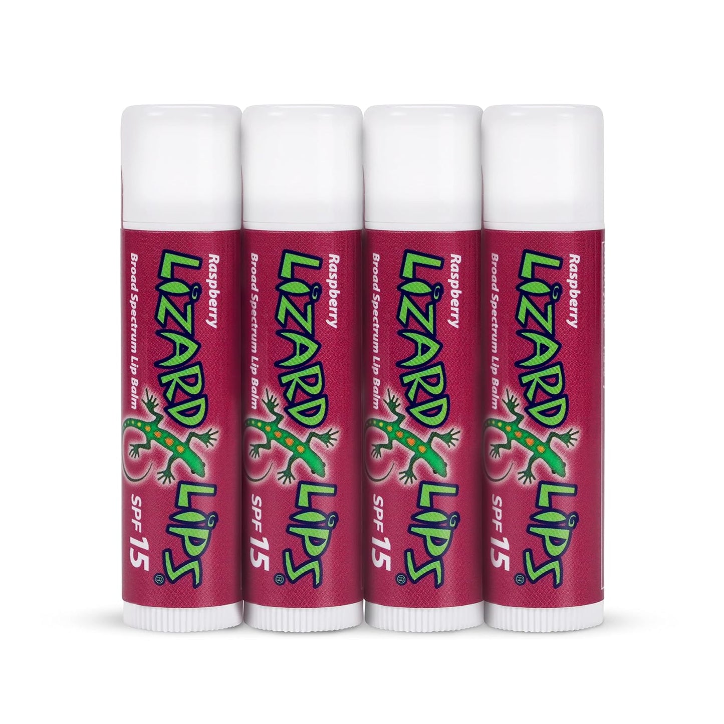 Lizard Lips SPF 15 Lip Balm (Raspberry)