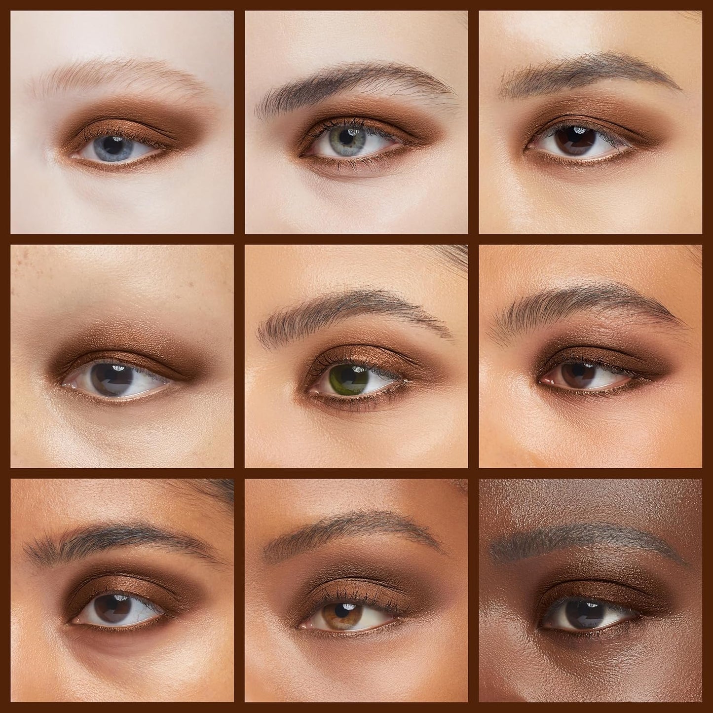 Espresso Coffee Chocolate Chestnut Cocoa Brown Matte Opaque Pressed Powder Single Vegan Eyeshadow; Talc, Paraben & Cruelty Free